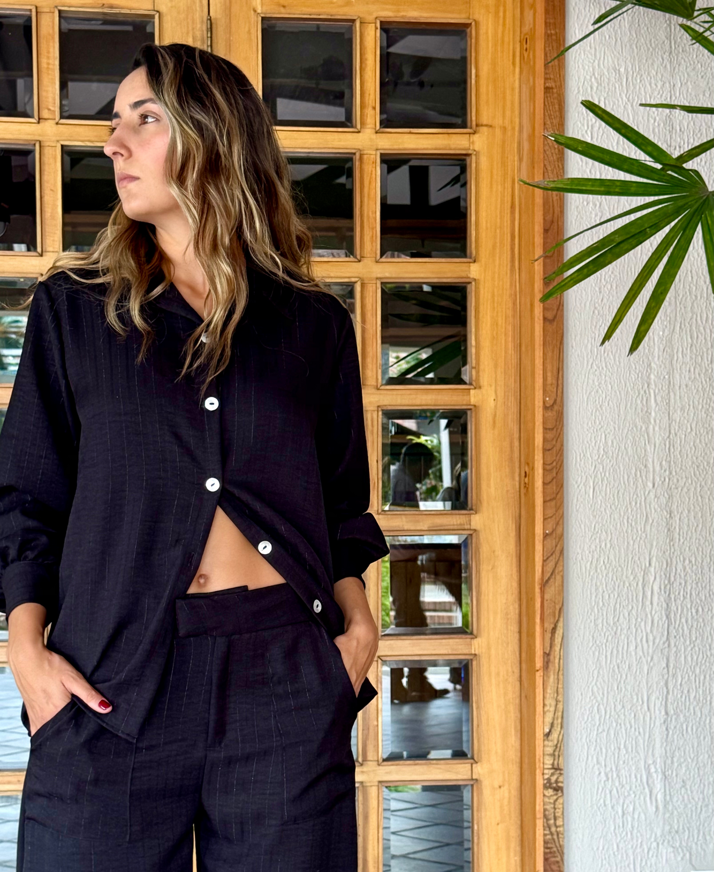 Camisa Pune Santorini