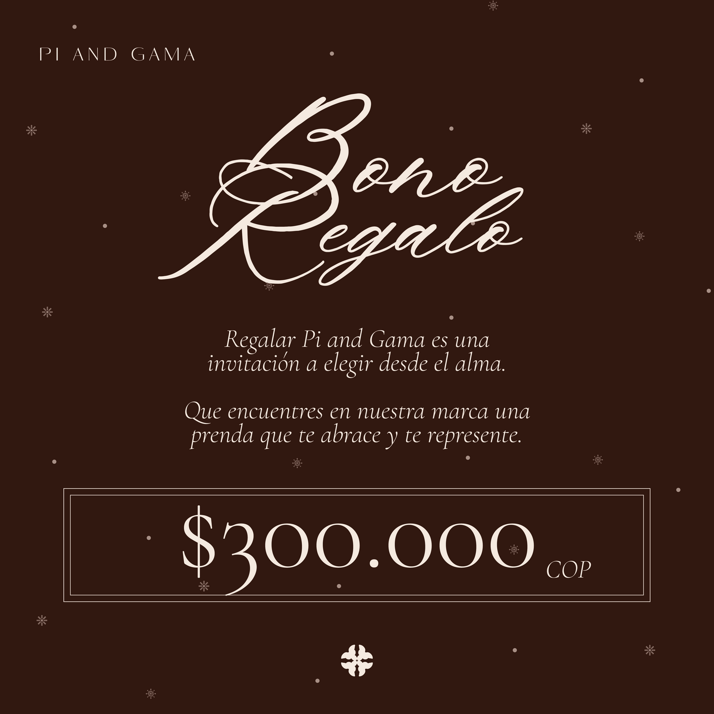 Bono de Regalo PI AND GAMA